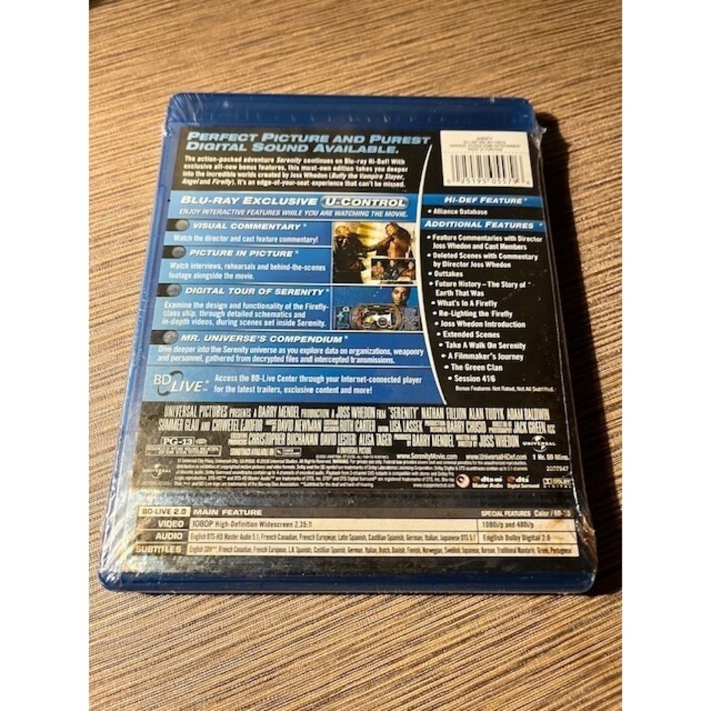 Serenity‎ Blu-Ray - Picture 2 of 2
